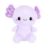 Peluche peluche axolotl 30 cm 2 assortis | 2 pièces