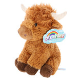 Peluche peluche Highlander écossais 28 cm | 3 pièces