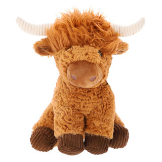 Peluche peluche Highlander écossais 28 cm | 3 pièces