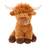 Peluche peluche Highlander écossais 28 cm | 3 pièces