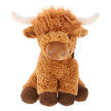 Peluche peluche Highlander écossais 28 cm | 3 pièces