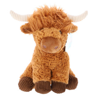 Peluche peluche Highlander écossais 28 cm | 3 pièces