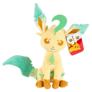 Jazwares peluche pokemon peluche 20cm - leafeon