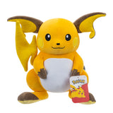 Jazwares peluche pokémon peluche raichu, 30cm