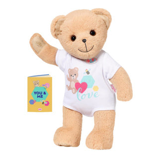 Bébé ours né - blanc - peluche