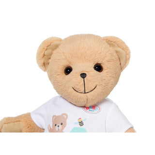 Bébé ours né - blanc - peluche