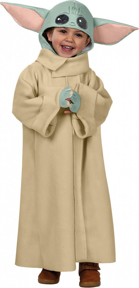 Rubies france - le mandalorien - déguisement star wars bébé yoda - 92 104 (3-4 ans)
