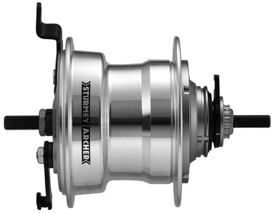 SturmeyArcher Versnellingsnaaf Sturmey Archer RXL-RD5 Rotary 5 speed voor trommelrem 90 mm incl. versteller en toebehoren