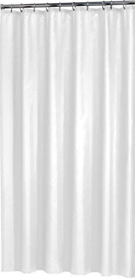 Rideau de douche Sealskin madère 240x200 cm - polyester - blanc