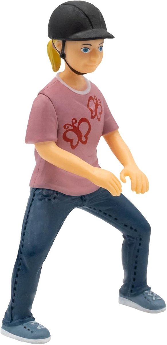 Bullyland 62643 – figurine de jeu cavalière Emily – env. 8,3 cm – design réaliste et détaillé – idéal comme figurine éducative, décoration ou petit cadeau pour les enfants à partir de 3 ans