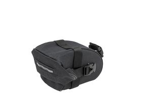 New New Sports saddle bag Black Polyester Velcro 0.9l