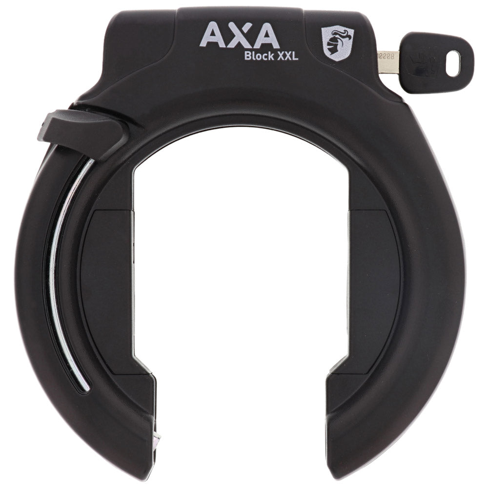 Bloc de verrouillage de cadre Axa xxl - noir - clé amovible - emballage de vente au détail