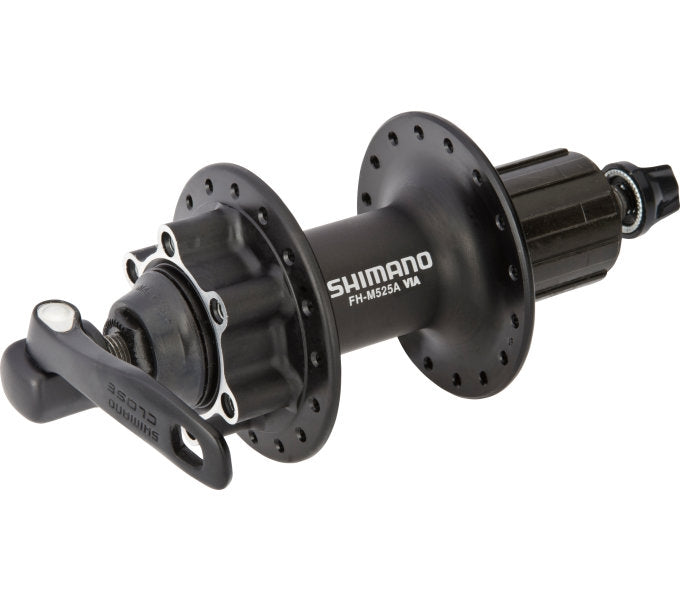 Shimano moyeu arrière fh-m525-a 8 9 10 vitesses-36 trous 6 boulons de montage de disque de frein-noir