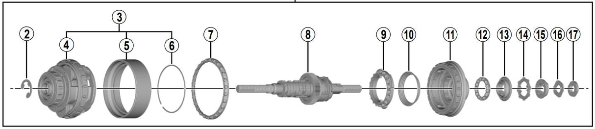 Shimano NEXUS 8 INTÉRIEUR SG-C6001 8R30 8R31 C6000 8R