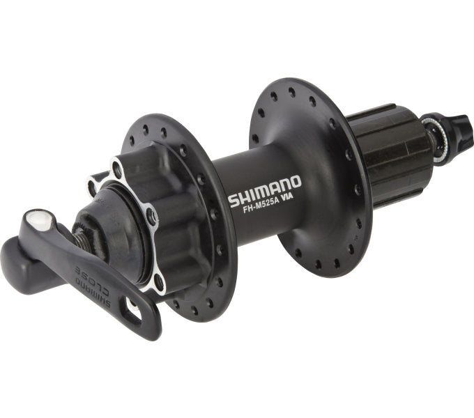 Shimano after hub 8 9 10 speed FH-M525 32 holes 6 bolts brake disc mount black