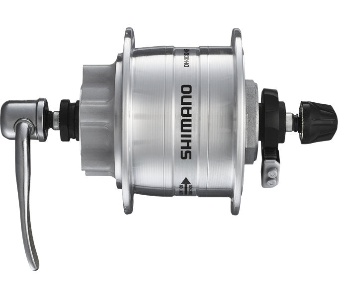 Shimano Dynamonaaf 36 otvorů HD-3D32 3 Watt pro 6 zápasů Brzdový disk Rychlé uvolnění stříbro