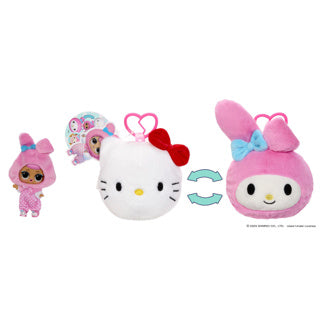 Mdr. surprendre! mdr surprise aime Hello Kitty réversible peluche surprise | 16 pièces