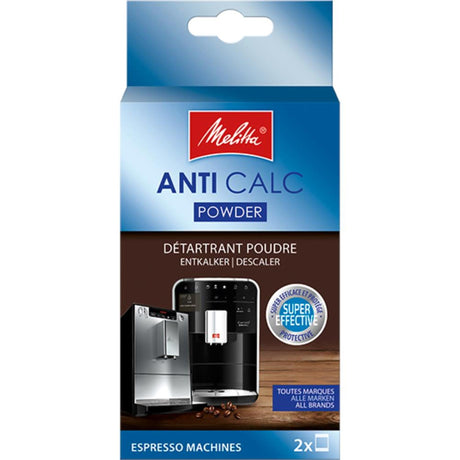 Melitta détartrant en poudre 2x40gr