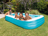 Intex overlatable Schwämm Famill Pool blo