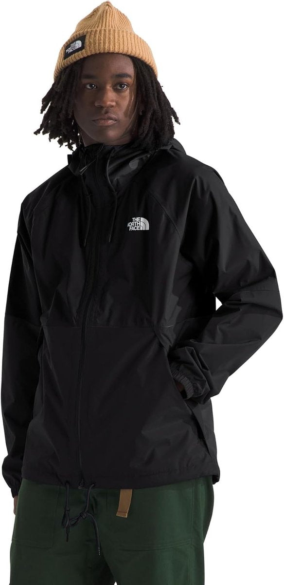 The north face m antora rain hoodie veste outdoor pour hommes - noir tnf