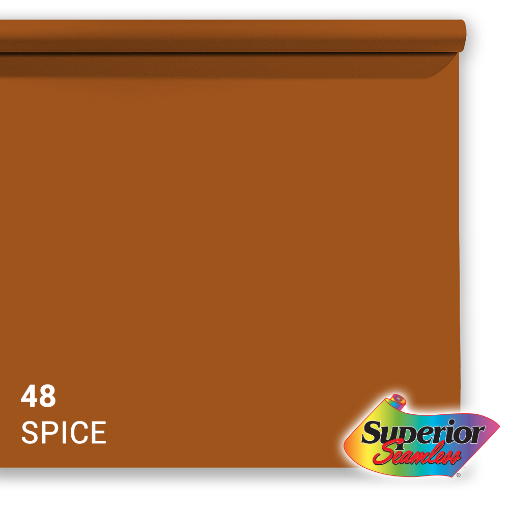 Papier de fond supérieur 48 épices 1,35 x 11m