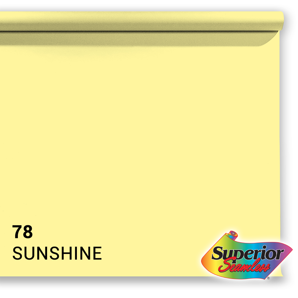Papier de fond supérieur 78 Sunshine 1,35 x 11m