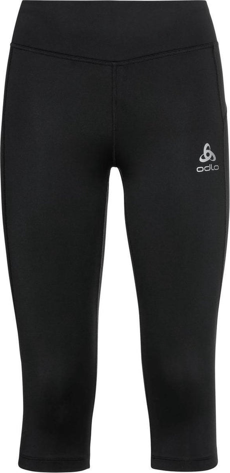Odlo collant essentiel 3 4 femme - noir - taille xs
