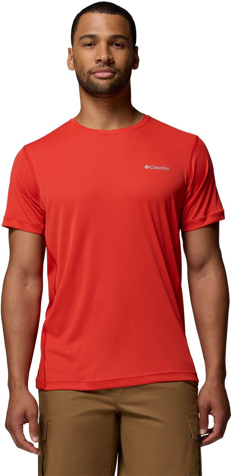 Chemise outdoor homme Columbia Zero Rules™ Light ss Crew - super sonic