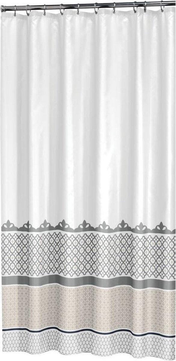 Rideau de douche sceaux Marrakech 180 cm Silver 235281318