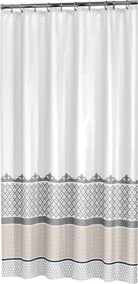Rideau de douche sceaux Marrakech 180 cm Silver 235281318