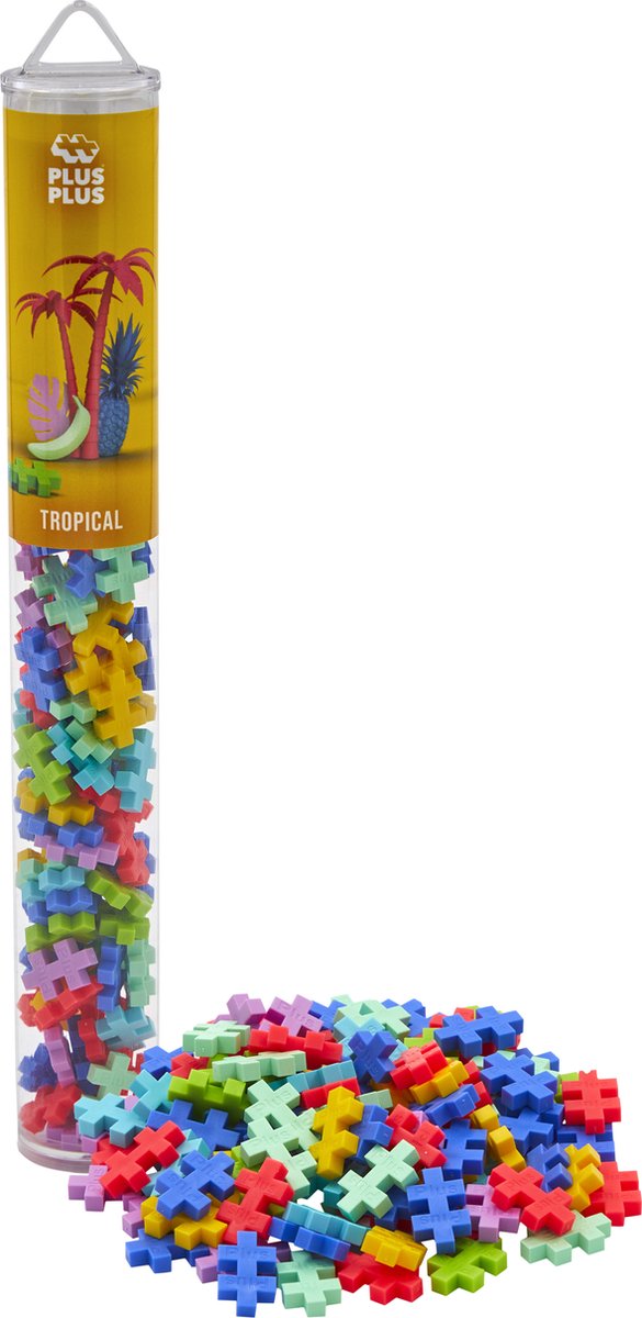 Plus plus tube tropical plus-plus : 100 pièces (4264)