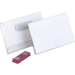Badge nominatif durable 8117 aimant 5,4x9cm