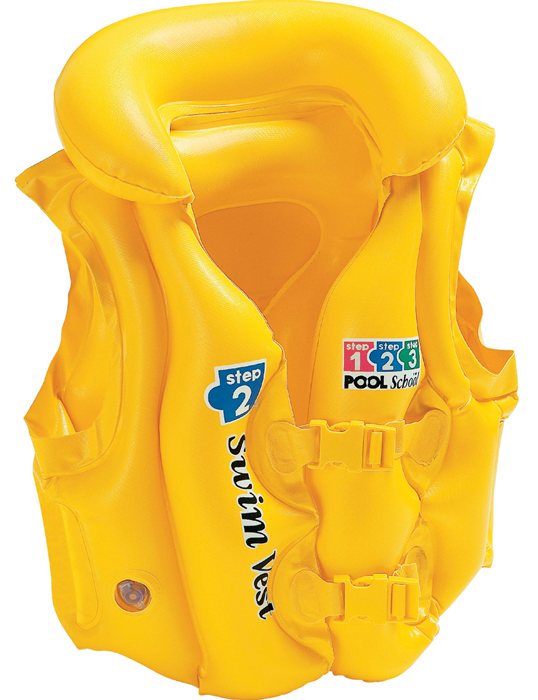 Intex Yellow Children's Plavecká vesta