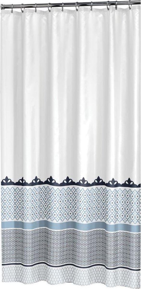 Rideau de douche sceaux Marrakech 180 cm bleu 235281324