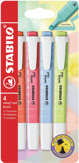 Stabilo Swing Cool Pastel Marqueurs, 4e.