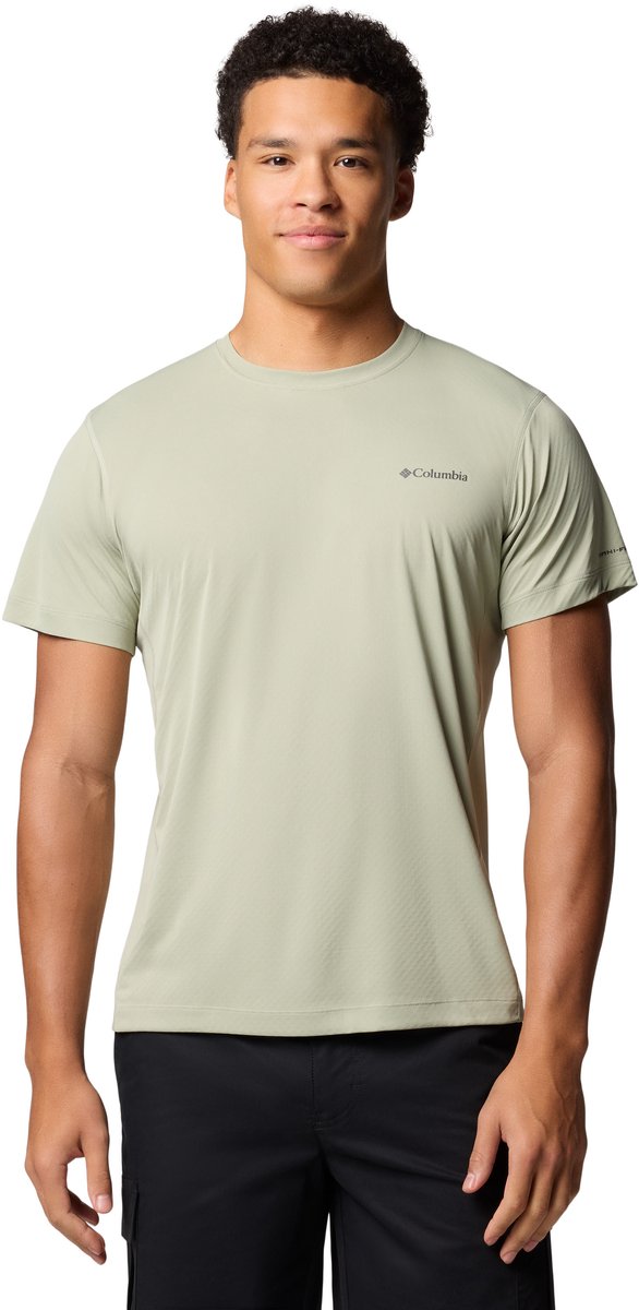 Chemise outdoor homme Columbia Zero Rules™ Light SS Crew - Safari