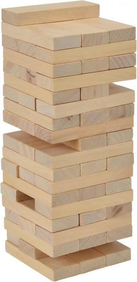 Tour d'empilage en bois Eichhorn, 54 pcs.