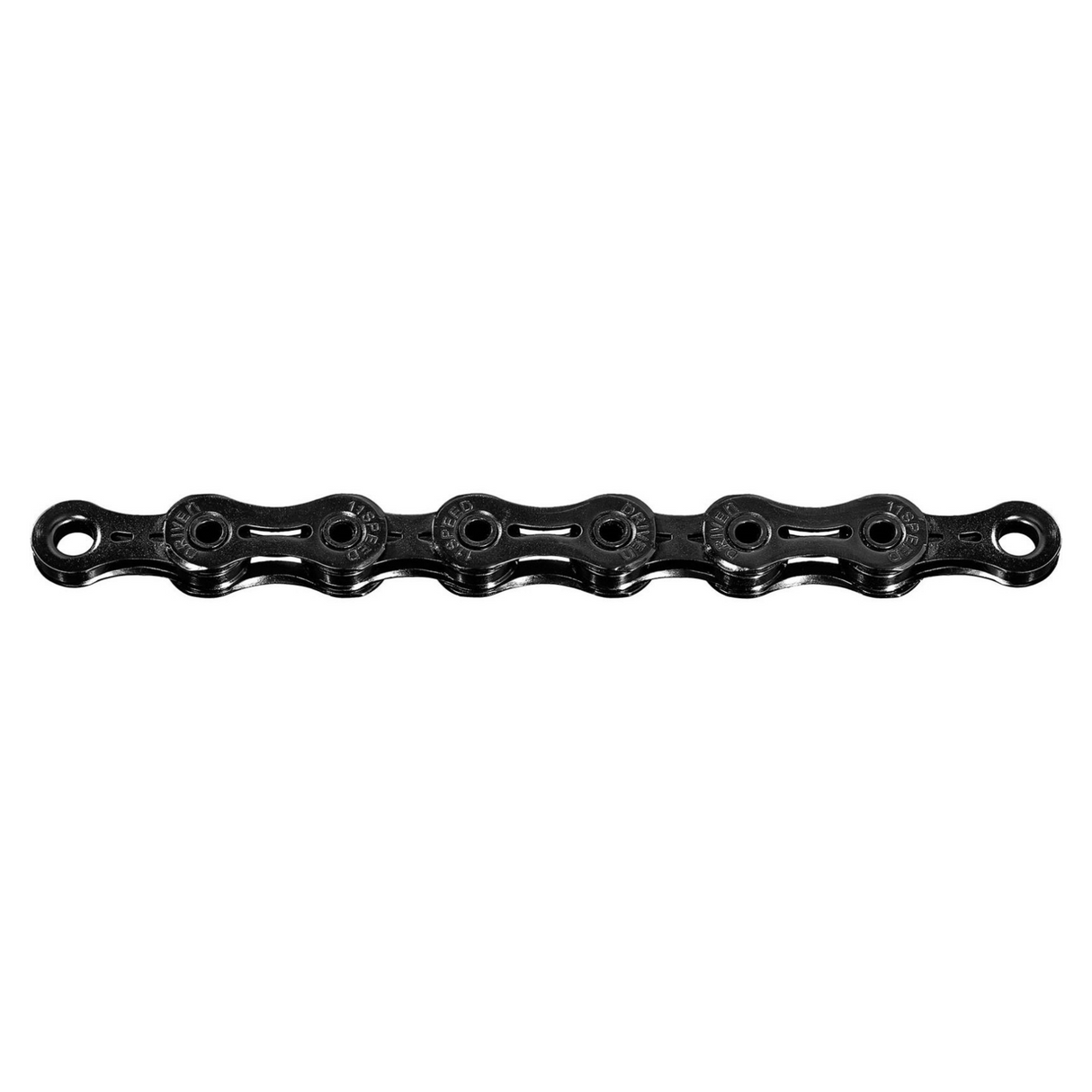 Collier Sunrace CN11Z, 1 2 x 11 128 11 vitesses, 126 liens noirs, broches creuses et schakels.