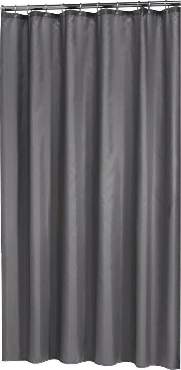 Rideau de douche Sealskin madère 240x200 cm - polyester - gris