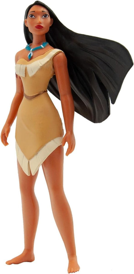 Bullyland 11355 – figurine de jeu et figurine de collection Pocahontas, env. 9,5 cm – Design réaliste et détaillé – Idéal comme figurine de gâteau et petit cadeau pour les enfants à partir de 3 ans.