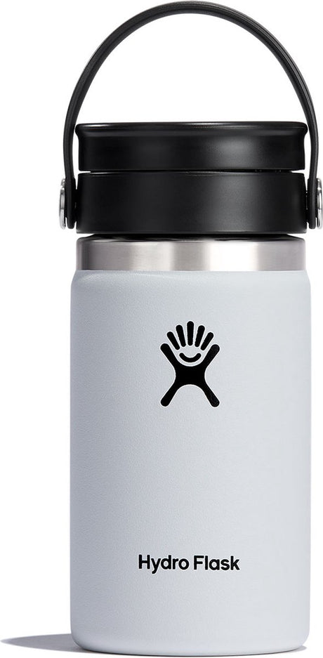 Tasse à café avec couvercle flexible large Hydro Flask (354 ml) - blanc
