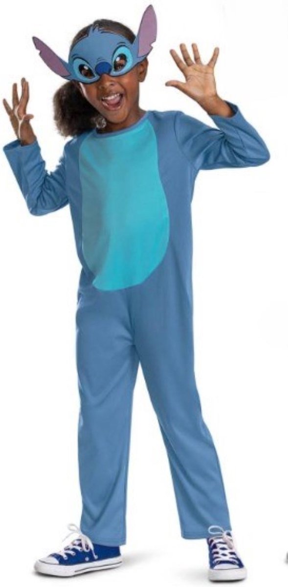 Déguisement Disney - Lilo Stitch, costume Stitch Basic Plus, taille m (7-8 ans), enfant