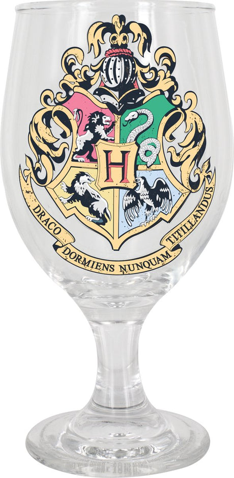Paladone Verre à boisson à couleur changeante avec écusson de Poudlard – Verre officiel Harry Potter pour boissons froides, objet de collection décoratif –