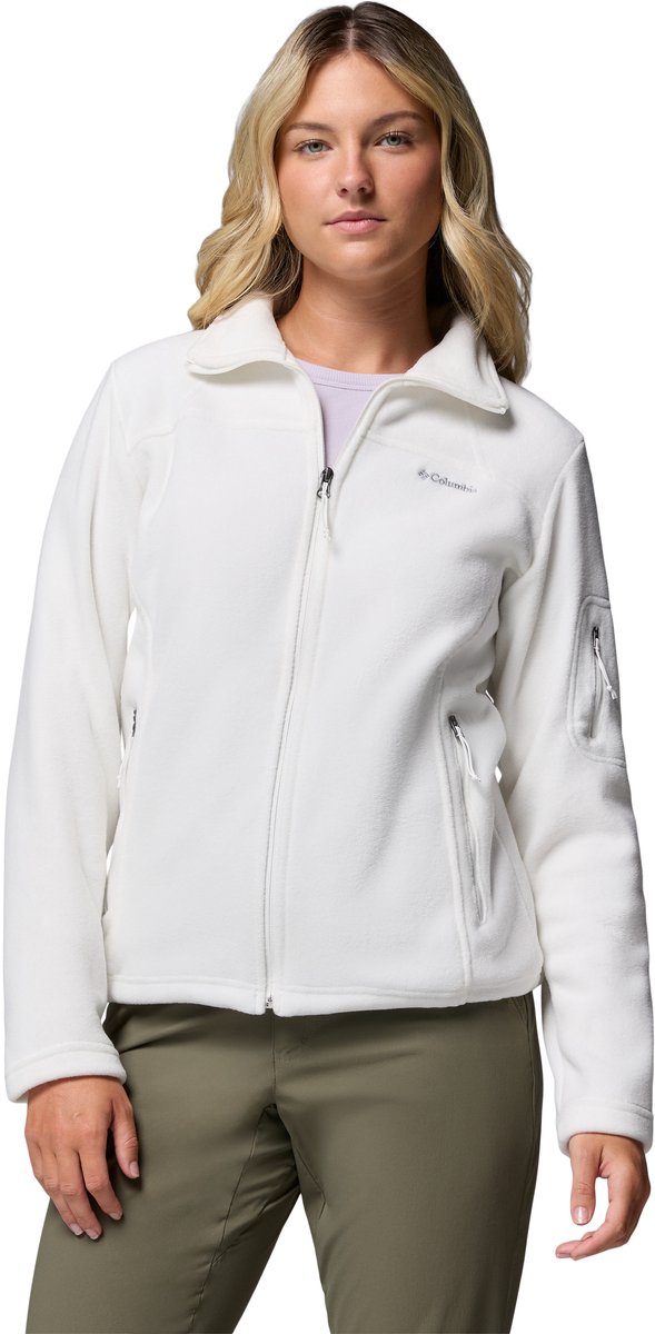 Columbia fast trek™ ii veste polaire - gilet polaire pour femme - gilet d'extérieur - blanc - taille s