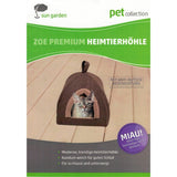Sun garden zoé grotte pour chat 35x40x40cm gris
