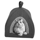 Sun garden zoé grotte pour chat 35x40x40cm gris