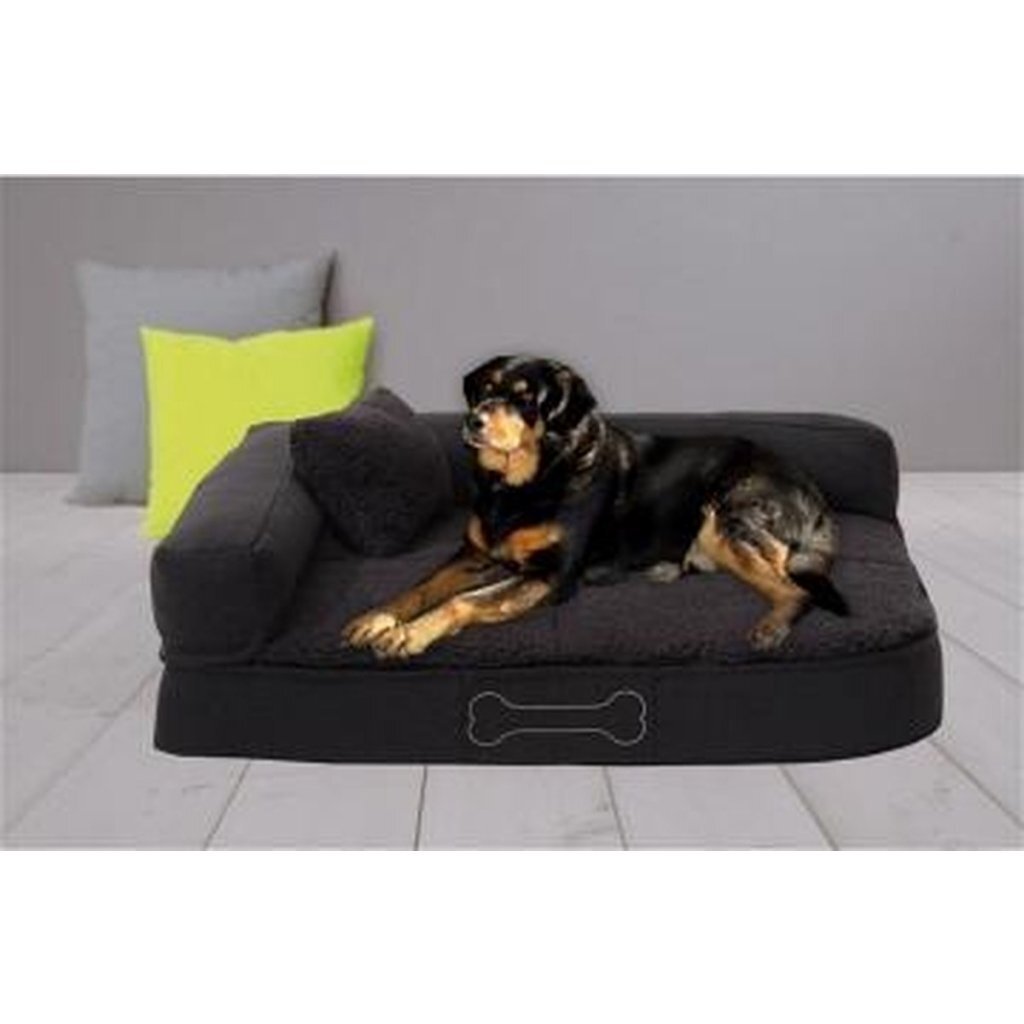 Sun Garden Sun Garden Pallina Orthopedic Dog Cushion 80x60x25 cm Anthracite