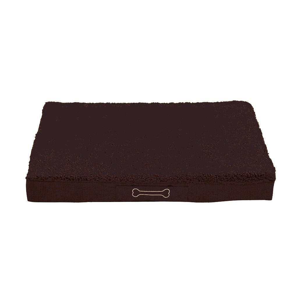Coussin orthopédique pour chien Sun garden buddy 72x50x8cm marron foncé