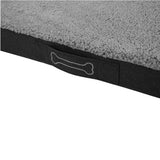 Sun garden buddy coussin orthopédique pour chien 79x60x8cm gris anthracite