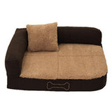 Sun garden pallina coussin orthopédique pour chien 80x60x25 cm marron beige